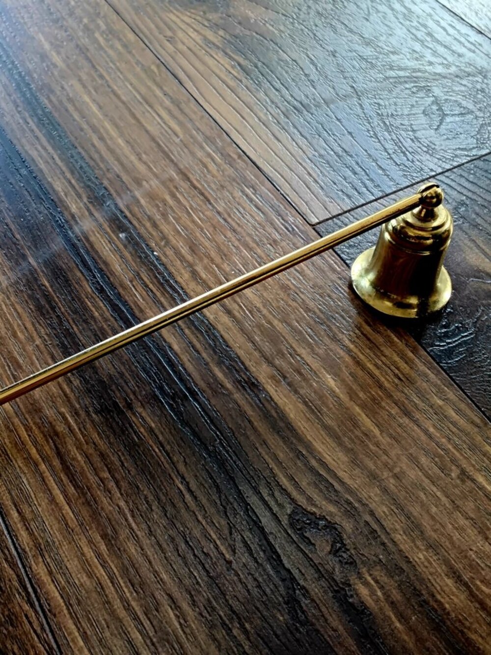 Brass "Partylite" Candle Snuffer. 7.5"